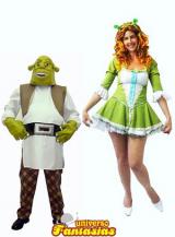fantasia de Shrek e Fiona